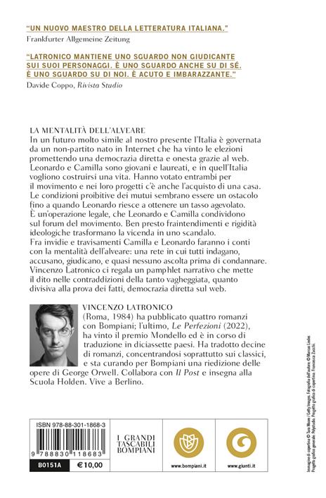 La mentalità dell'alveare - Vincenzo Latronico - 2