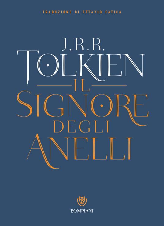 Il signore degli anelli - John R. R. Tolkien - copertina