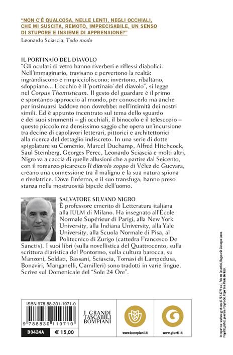 Il portinaio del diavolo. Occhiali e altre inquietudini - Salvatore Silvano Nigro - 2