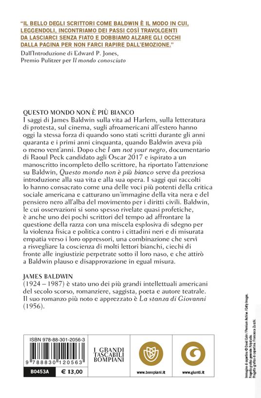 Questo mondo non è più bianco - James Baldwin - 2