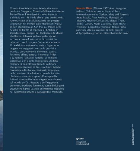 Affinità strutturali. Una vita tra progetti e cantieri con Renzo Piano - Maurizio Milan - 2