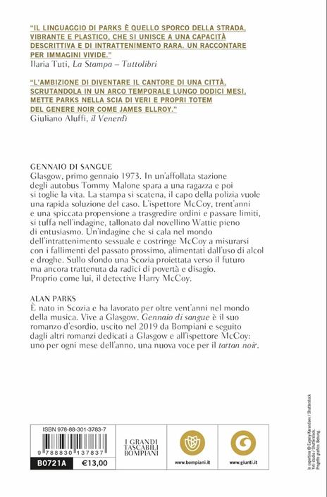 Gennaio di sangue - Alan Parks - 2