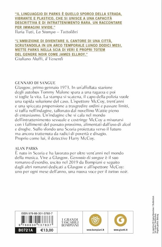 Gennaio di sangue - Alan Parks - 2