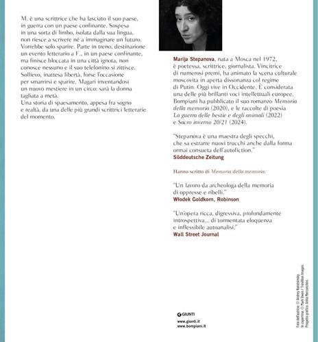 La sparizione - Marija Stepanova - 2