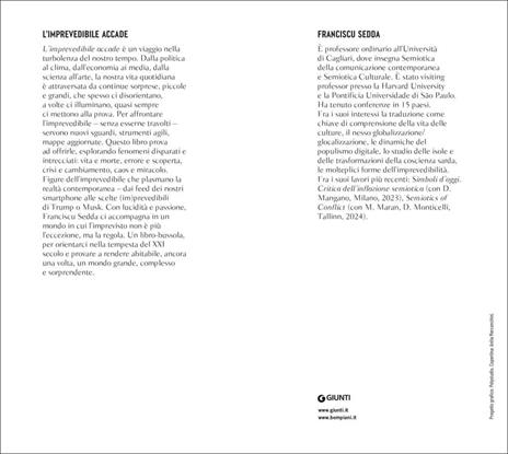 L'imprevedibile accade. Vivere e sopravvivere nel XXI secolo - Franciscu Sedda - 2