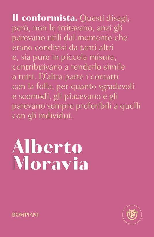 Il conformista - Alberto Moravia - copertina