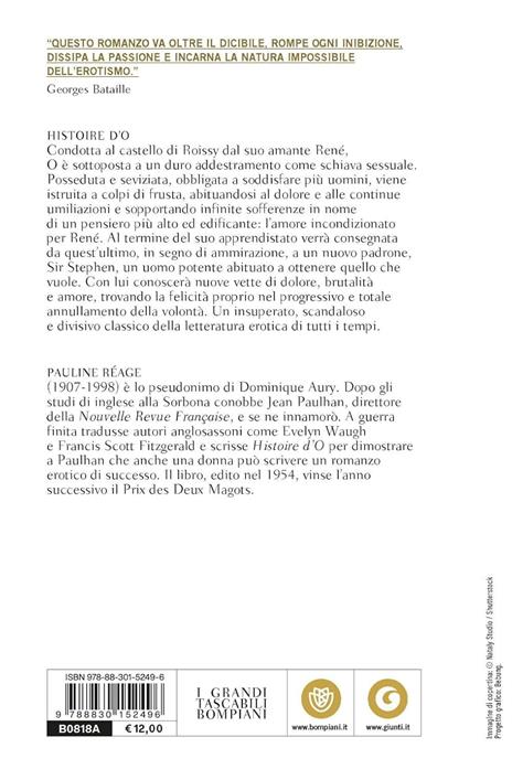 Histoire d'O - Pauline Réage - 2