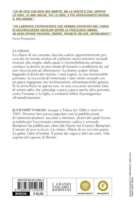 La chiave - Junichiro Tanizaki - 2