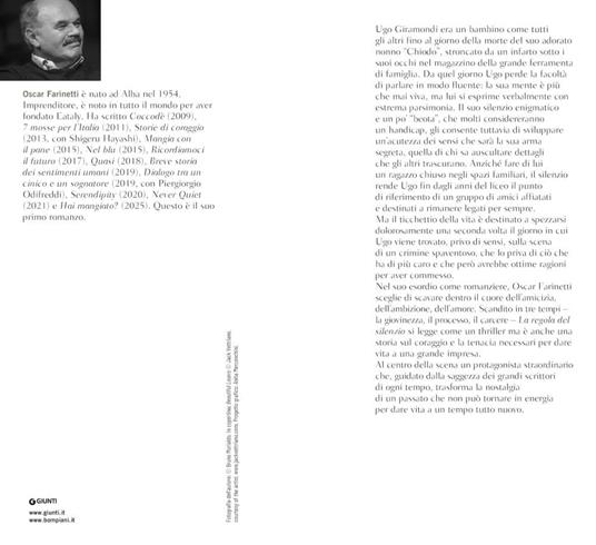 La regola del silenzio - Oscar Farinetti - 2