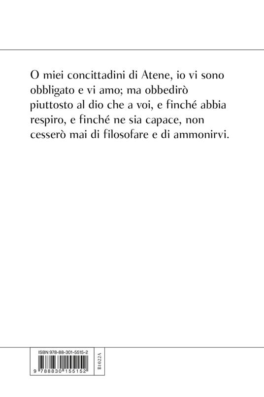 Apologia di Socrate. Testo greco a fronte. Ediz. bilingue - Platone - 2