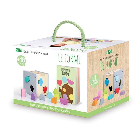 Le forme. Giochi in legno. Ediz. a colori. Con gadget - Valentina Bonaguro - copertina