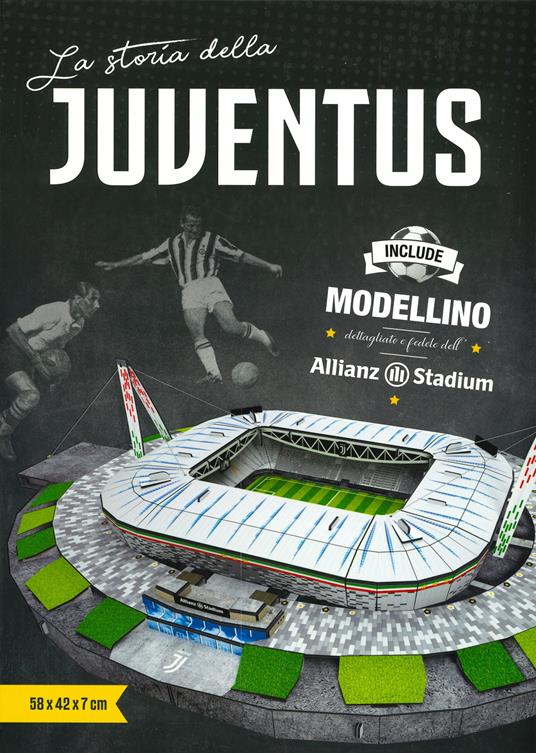 La storia della Juventus. Ediz. a colori. Con gadget - Paolo Rossi - copertina