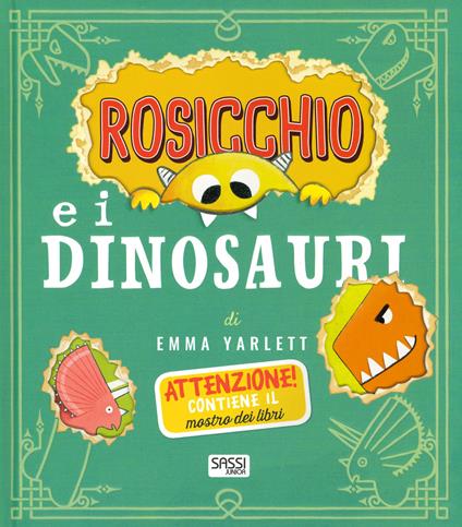 Rosicchio e i dinosauri. Ediz. a colori - Emma Yarlett - copertina