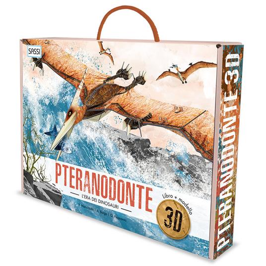 L'era dei dinosauri. Pteranodonte 3D. Ediz. a colori. Con gadget - Giulia Pesavento - copertina