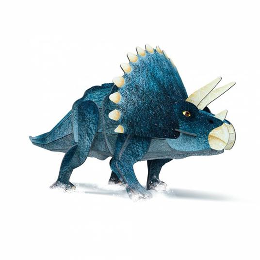 Triceratopo 3D. L'era dei dinosauri. Ediz. a colori. Con Gioco - Alberto Borgo,Ester Tomè - 3