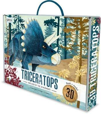 3D Triceratops. The Age of the Dinosaurs. Con Giocattolo - Alberto Borgo,Ester Tomè - copertina