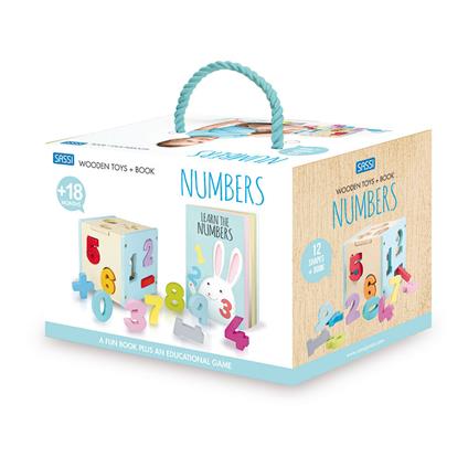 Numbers. Wooden toys. Ediz. a colori. Con gadget - Matteo Gaule - copertina