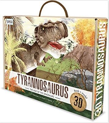 The age of dinosaurs. 3D tyrannosaurus. Ediz. a colori. Con gadget - Irena Trevisan - copertina