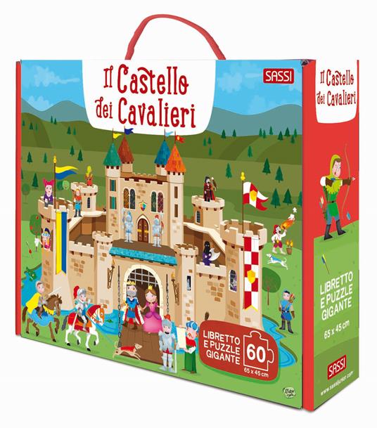 Il castello dei cavalieri. Ediz. a colori. Con puzzle - Matteo Gaule - copertina