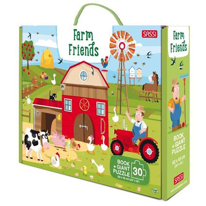 Farm friends. Ediz. a colori. Con puzzle - Valentina Manuzzato - copertina