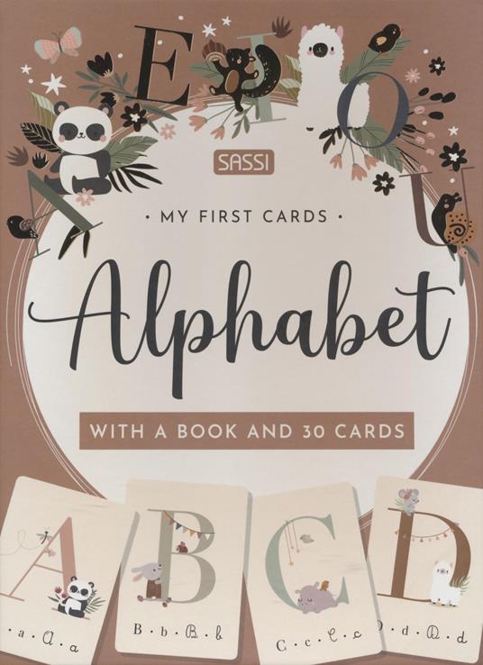 Alphabet. My first cards. Ediz. a colori. Con 30 Carte - Valentina Bonaguro - copertina