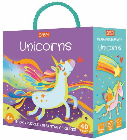 Unicorns. Q-box. Ediz. a colori. Con Gioco - Matteo Gaule - copertina