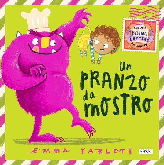 Un pranzo da mostro. Ediz. a colori - Emma Yarlett - copertina