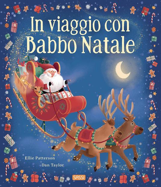 In viaggio con Babbo Natale. Ediz. a colori - Ellie Patterson - copertina