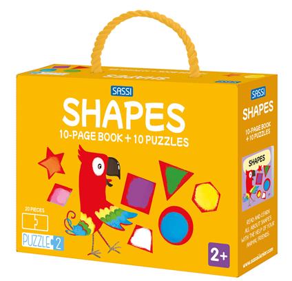 Shapes. Puzzle 2. Ediz. a colori. Con 10 puzzle - Matteo Gaule - copertina