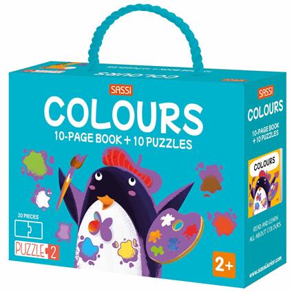 Colours. Puzzle 2. Ediz. a colori. Con 10 puzzle - Matteo Gaule,Ester Tomè - copertina