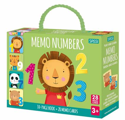 Memo numbers. Ediz. a colori. Con 28 memo cards - copertina