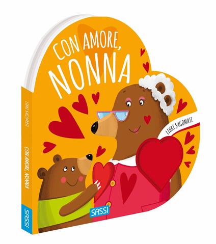 Con amore, nonna. Libri sagomati. Ediz. a colori - Valentina Bonaguro - copertina