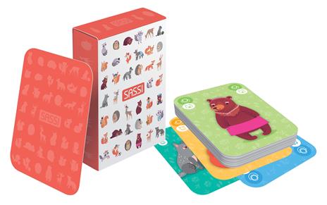 Carte da gioco. Le sette famiglie. Il bosco - 5