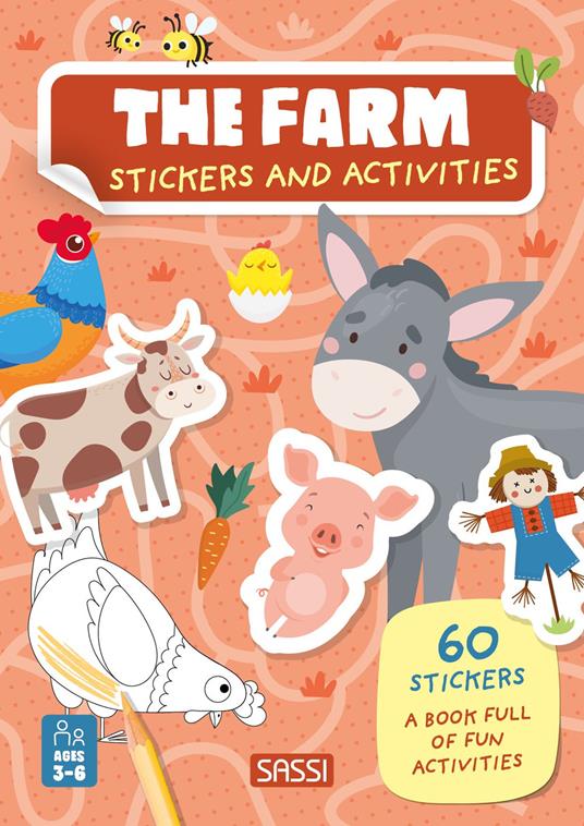 The farm. Stickers and activities. Ediz. a colori - Ester Tomè,Giulia Meneguzzo - copertina