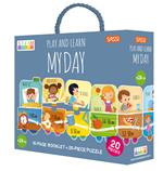 Play and learn. My day. Steam puzzle. Ediz. illustrata. Con puzzle