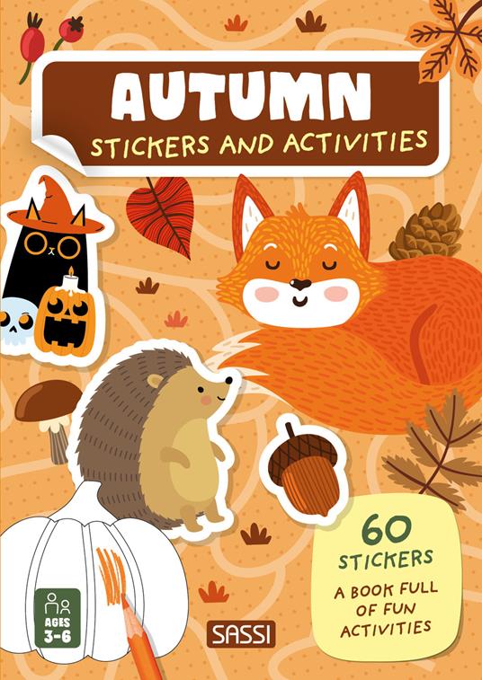 Autumn. Stickers and activities. Ediz. a colori - Maria Sara Mabilia - copertina