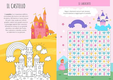 Le principesse. Stickers e attività. Ediz. a colori - Maria Sara Mabilia - 2