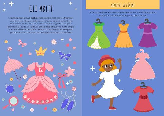 Le principesse. Stickers e attività. Ediz. a colori - Maria Sara Mabilia - 4