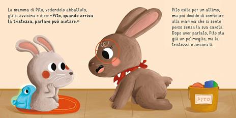 Pito il leprotto. Che tristezza! Ediz. illustrata - Claudia Denti,Severino Cirillo - 4
