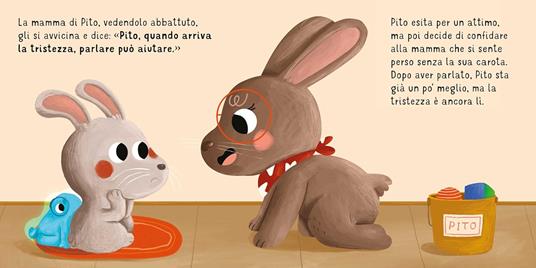 Pito il leprotto. Che tristezza! Ediz. illustrata - Claudia Denti,Severino Cirillo - 4