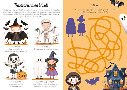 Halloween. Sticker e attività. Ediz. illustrata - Ester Tomè - 2