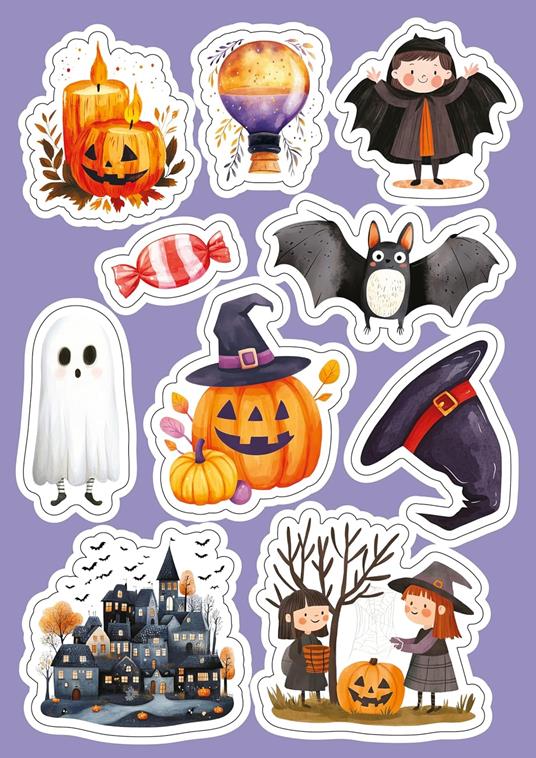 Halloween. Sticker e attività. Ediz. illustrata - Ester Tomè - 7
