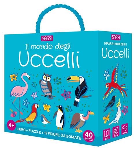 Il mondo degli uccelli. Q-box. Con Gioco - copertina