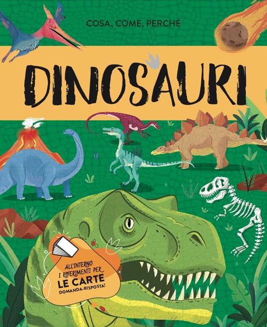 Il mega atlante dei dinosauri. Nuova ediz. Con 40 carte domanda-risposta. Con 4 modellini di dinosauri - Giulia Pesavento - 2