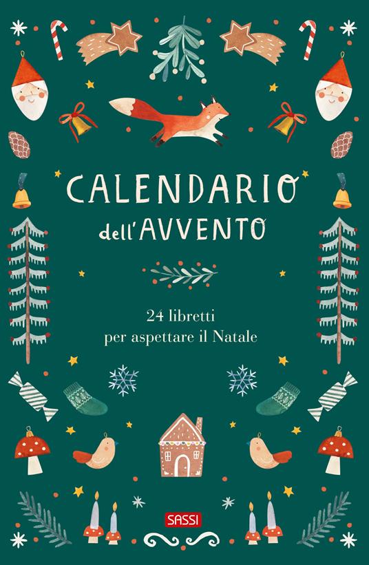 Calendario dell'avvento. 24 libretti per aspettare il Natale. Ediz. illustrata - Alice Pasinetti - copertina