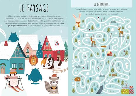 Le Noël. Livres d'activités. Ediz. illustrata - Maria Sara Mabilia - 2