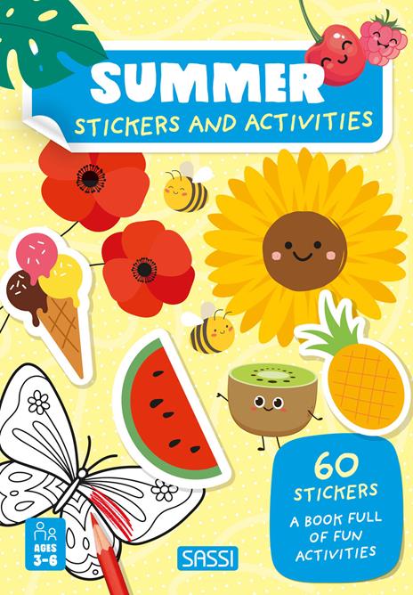 Summer. Stickers and activities. Ediz. illustrata - copertina