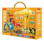 Veicoli. Mega box arts & crafts. Ediz. a colori. Con 4 fondali. Con 3 modelli 3D. Con 4 modellini