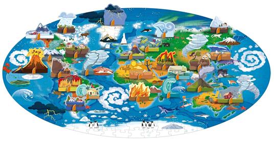 I fenomeni naturali. Viaggia, conosci, esplora. Ediz. a colori. Con 24 formine. Con puzzle ovale. Con Poster - Matteo Gaule - 3