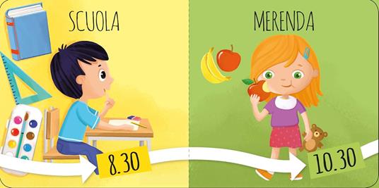 Gioca e impara. La tua giornata. Steam puzzle. Ediz. a colori. Con puzzle - Matteo Gaule - 4